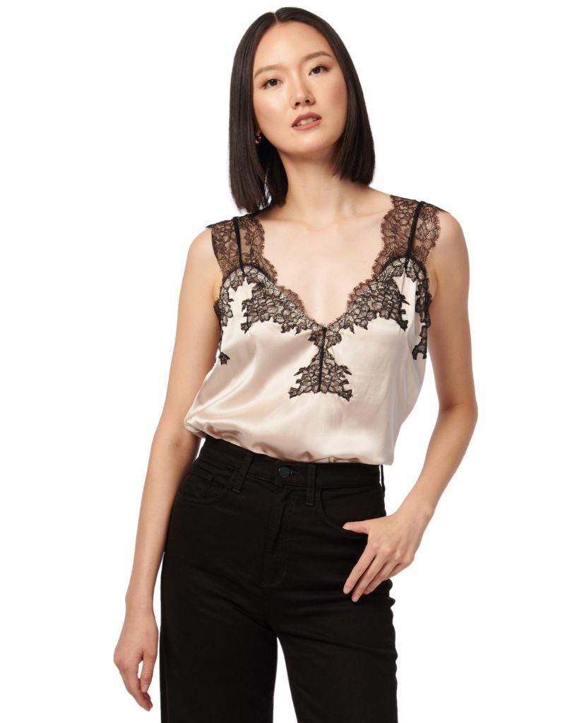 CamiNYC outlet silk lace camisole