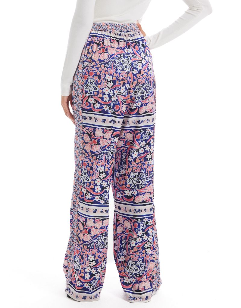 Ava Pants Floral Scarf