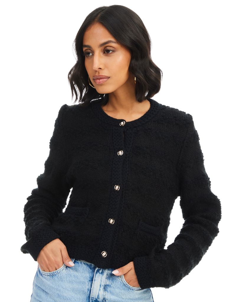 Allison Lucy Cardigan Black