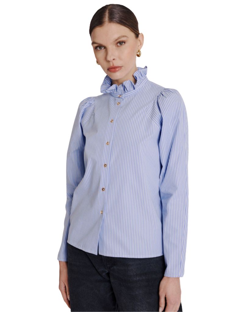 Berenice Clothilde Blouse Baby Blue