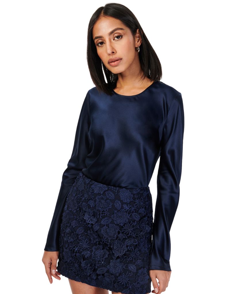 Cami NYC Shireen Top Navy