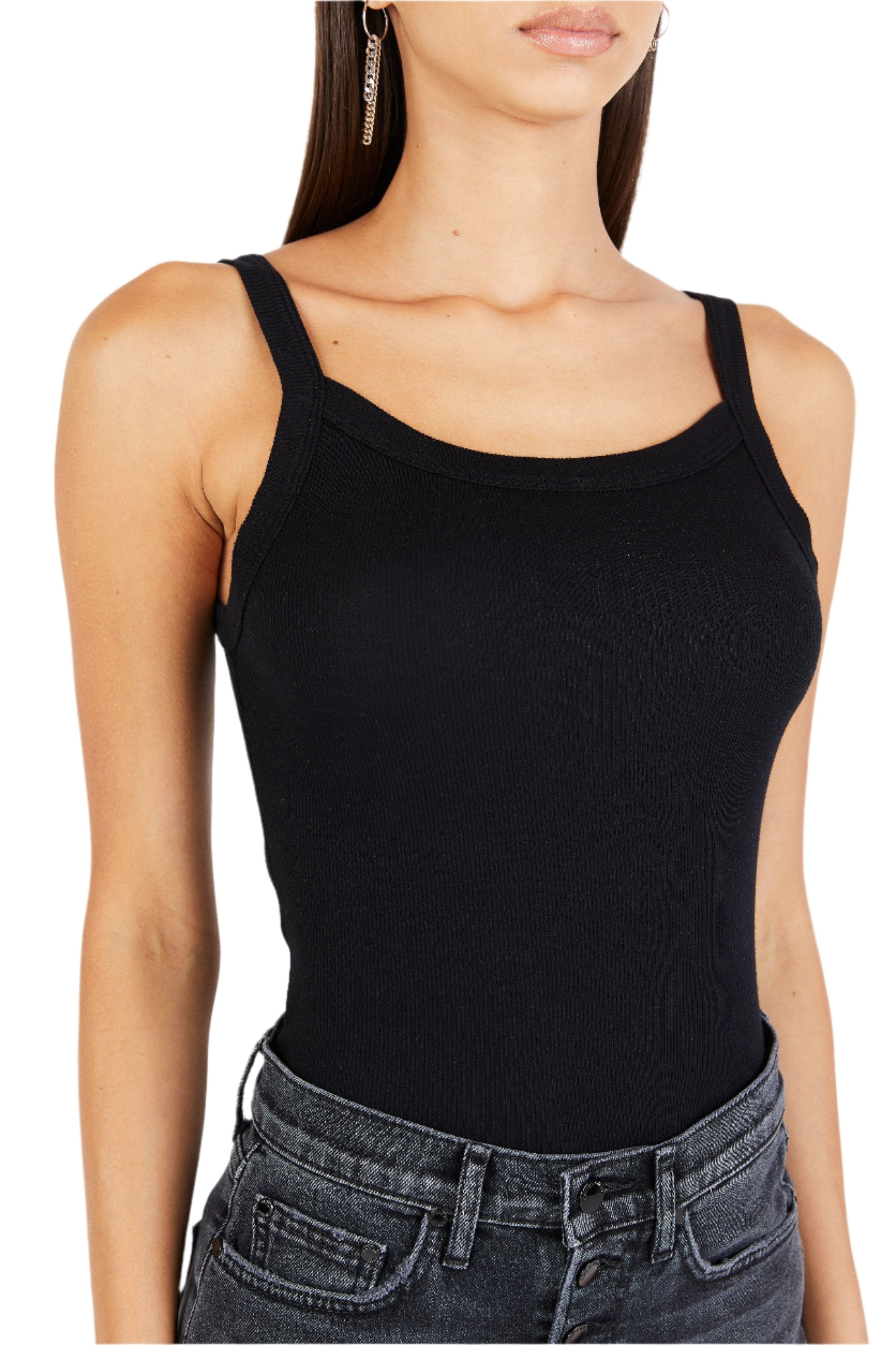 Cotton Citizen Verona Tank Jet Black