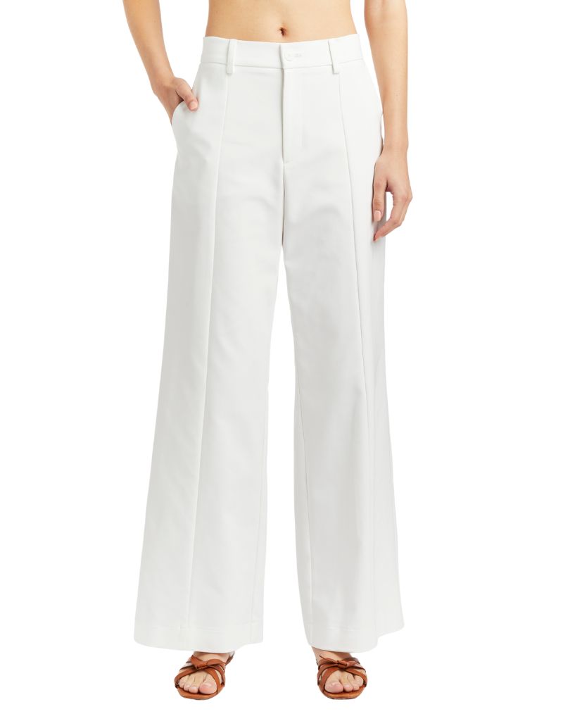 Drew Razi Cotton Stretch Pant White