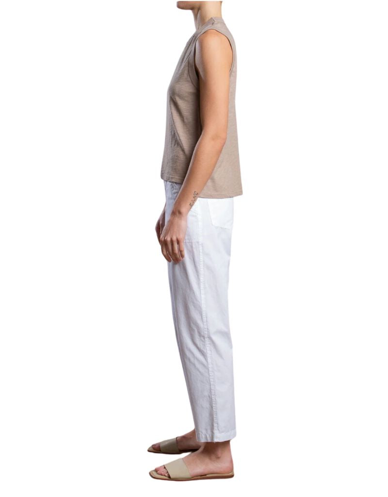 Ellis Pant in Paperweight Cotton White