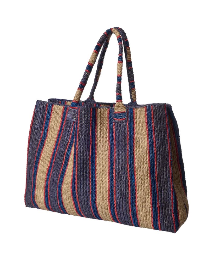 Gabriele Fantzen Raffia Bag Weekender Denim Days