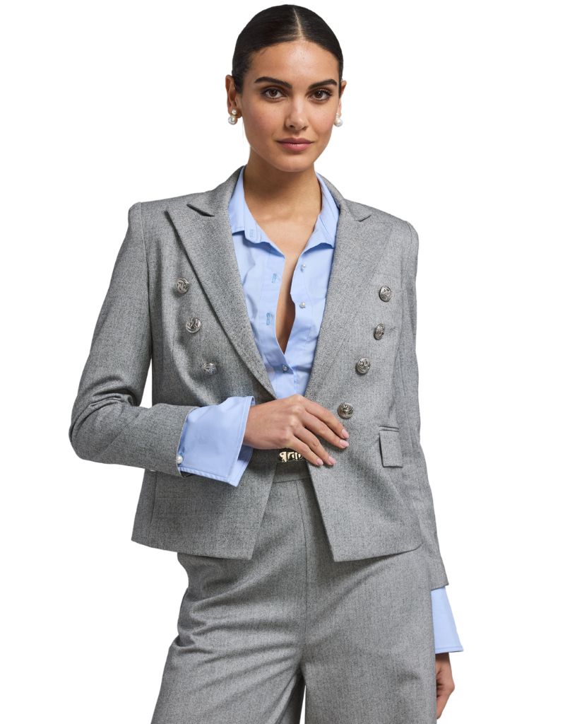 Generation Love Amelia Suiting Blazer Grey