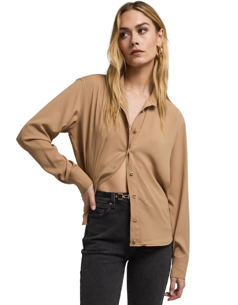 Generation Love Venicia Blouse Camel