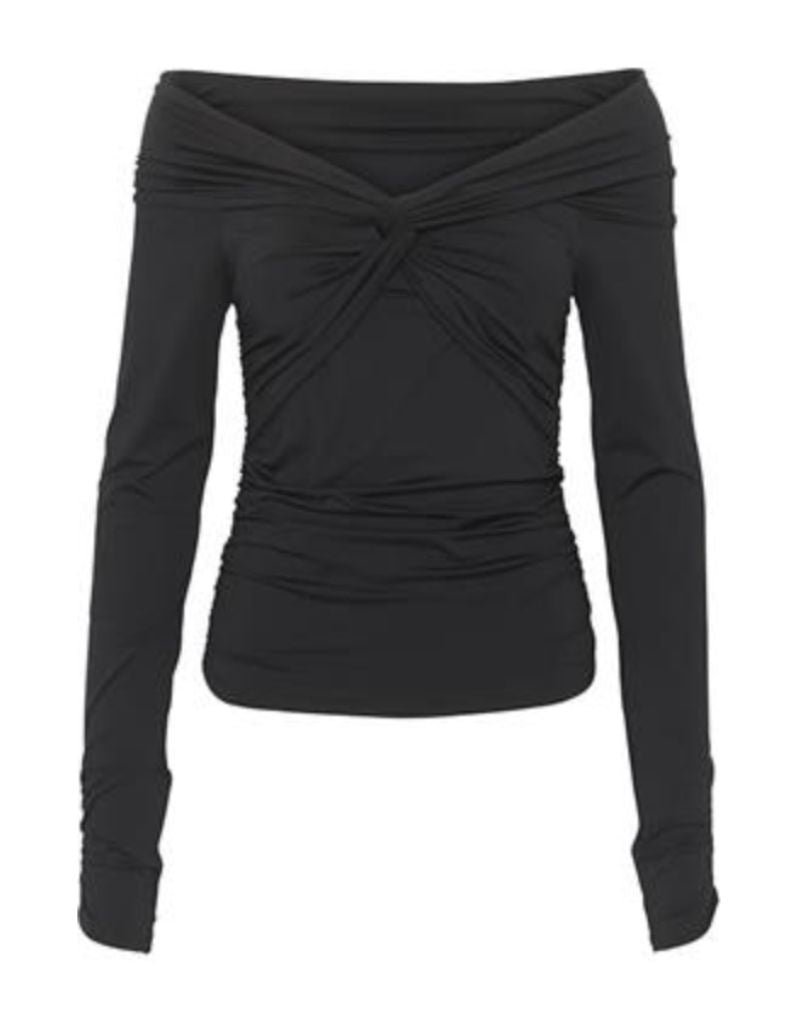 Gestuz InaraGZ Knot Blouse Black