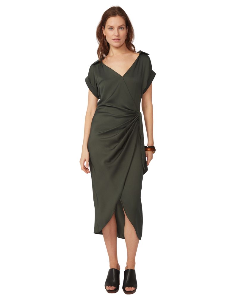 Gilner Farrar Kali Dress Hunter Green