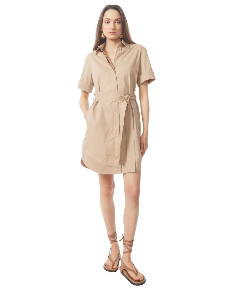 Gilner Farrar Marlee Dress Khaki