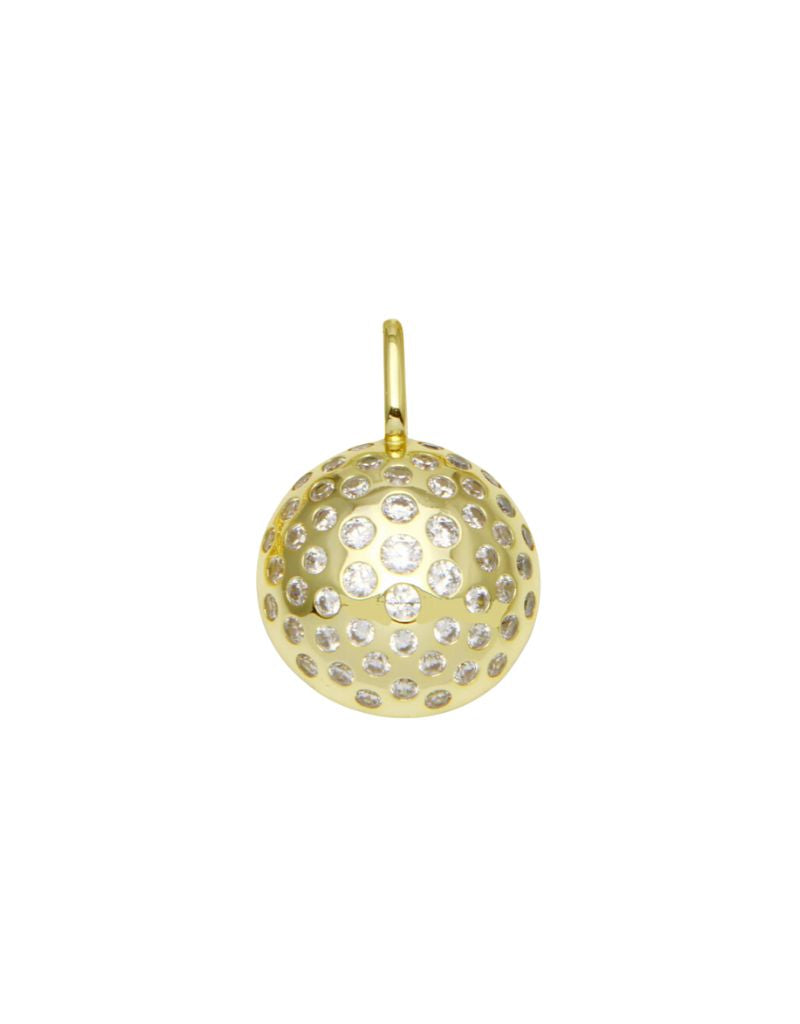 JTG Jewelry Diamond Ball Charm