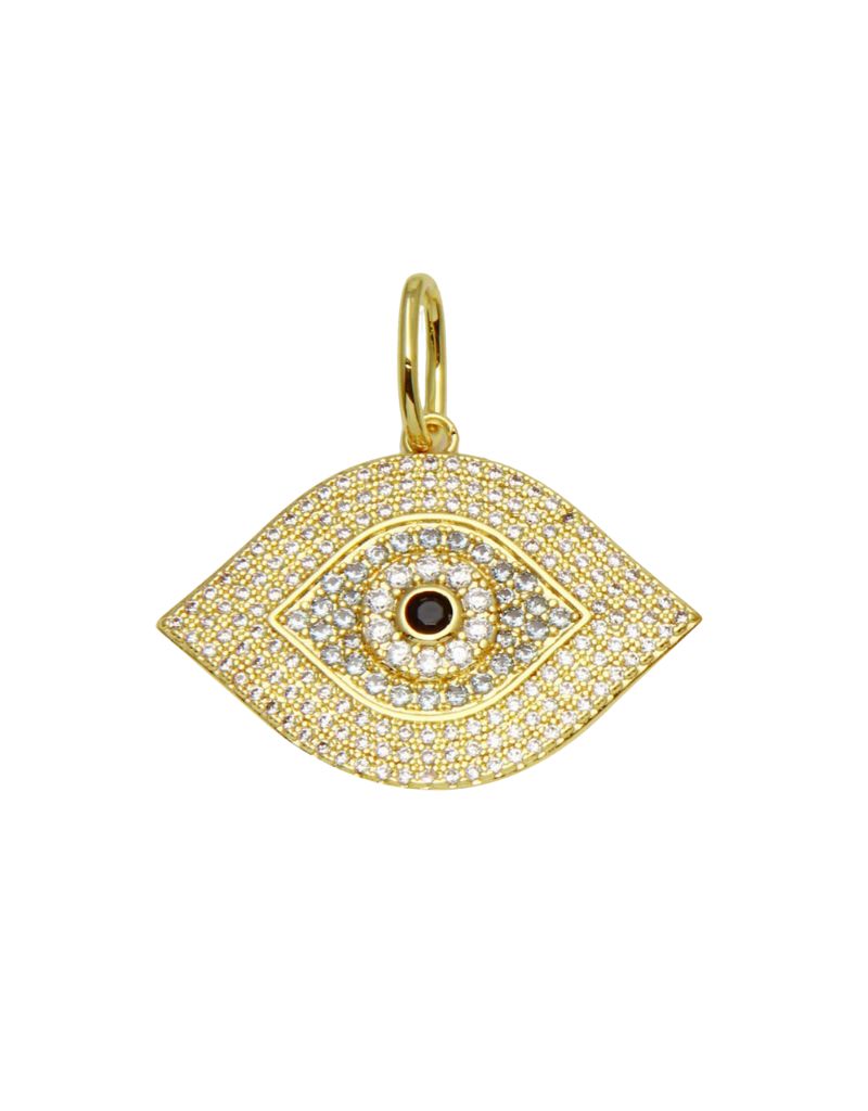 JTG Jewelry Evil Eye Baby Blue Charm