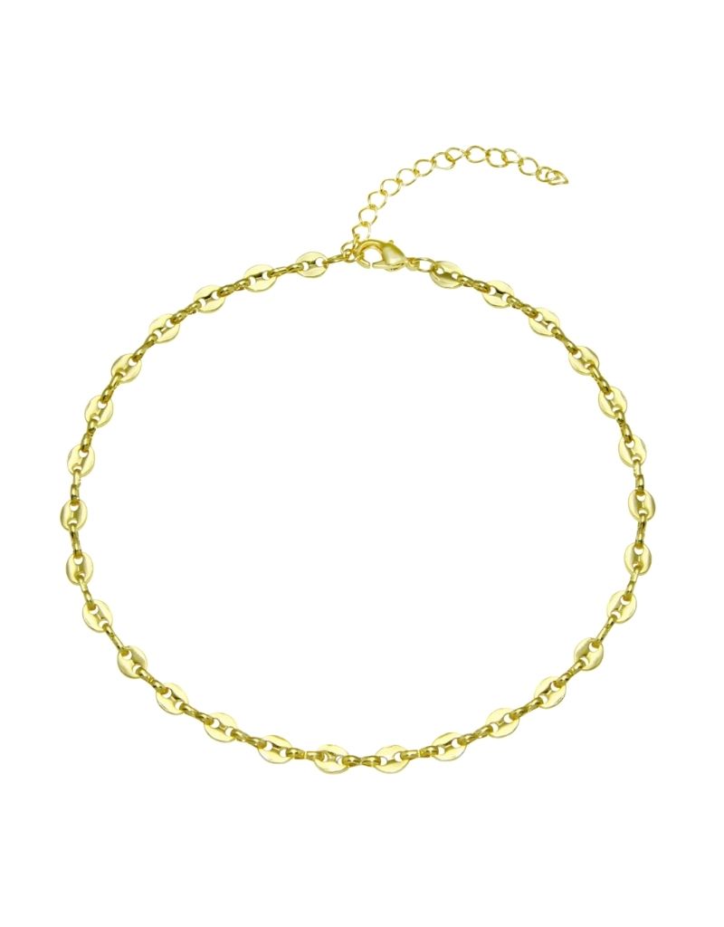 JTG Jewelry Mariner Anklet Gold