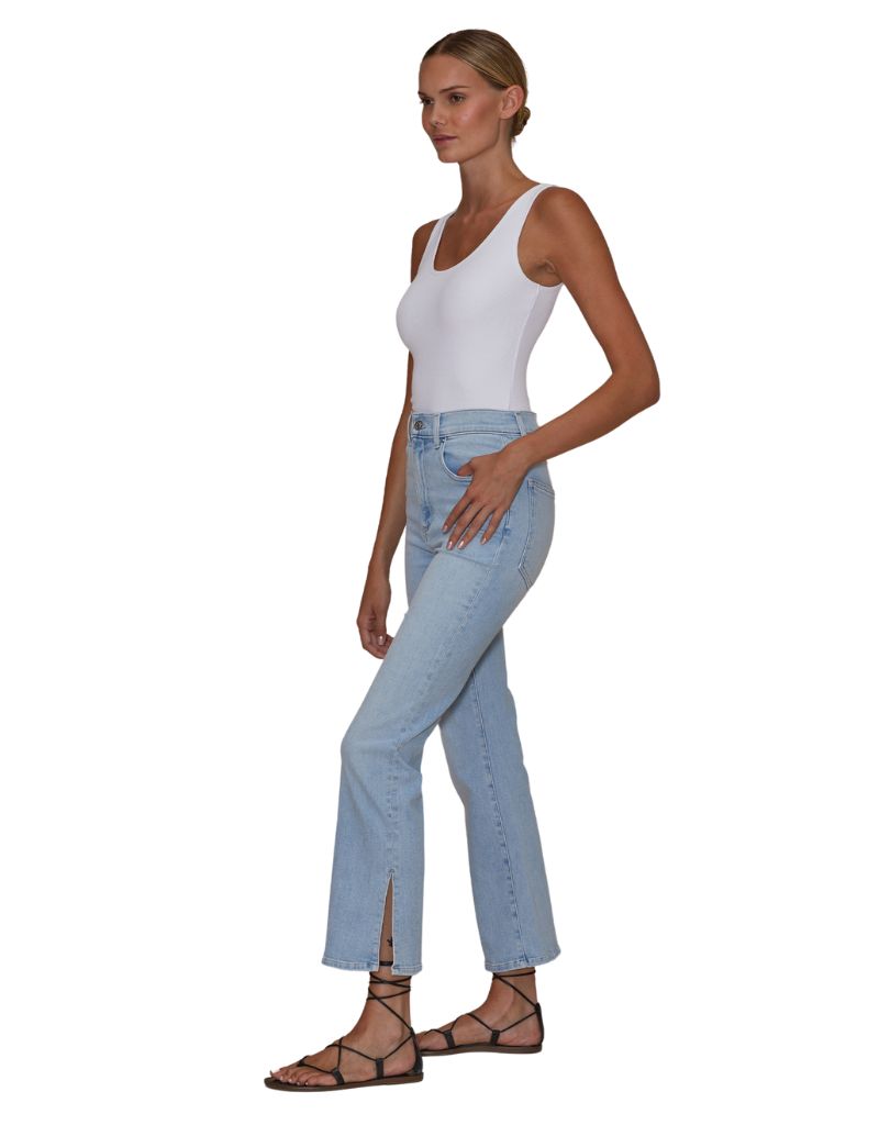 Le Jean Stella Crop Flare Ice Breaker