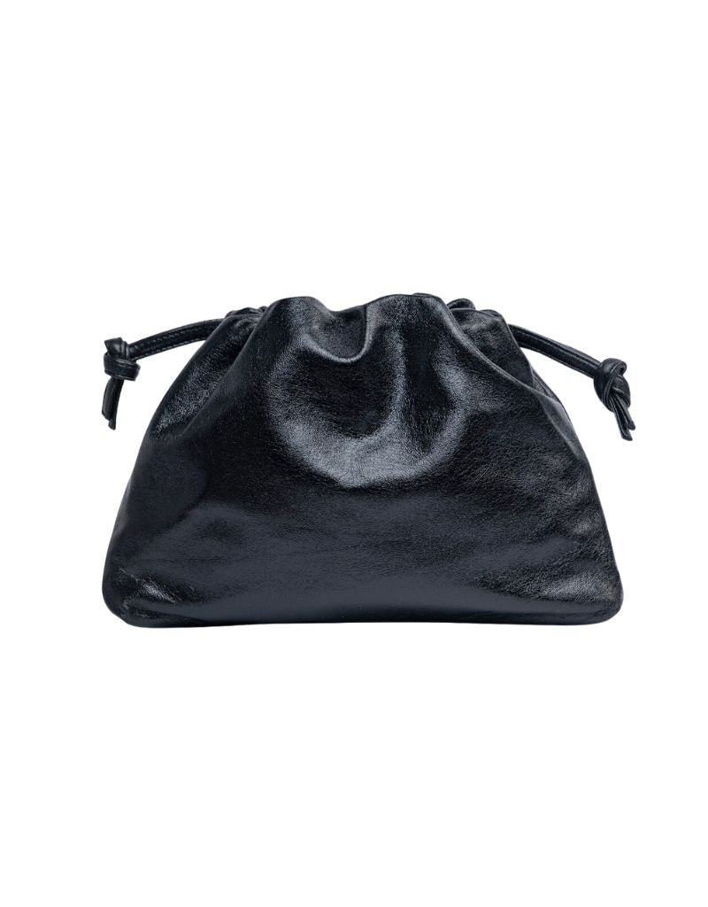 Lemiz Monica Clutch Black Metallic