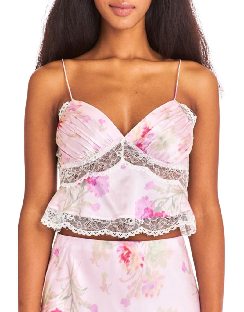 LoveShackFancy Spritely Cami Bombay Pink