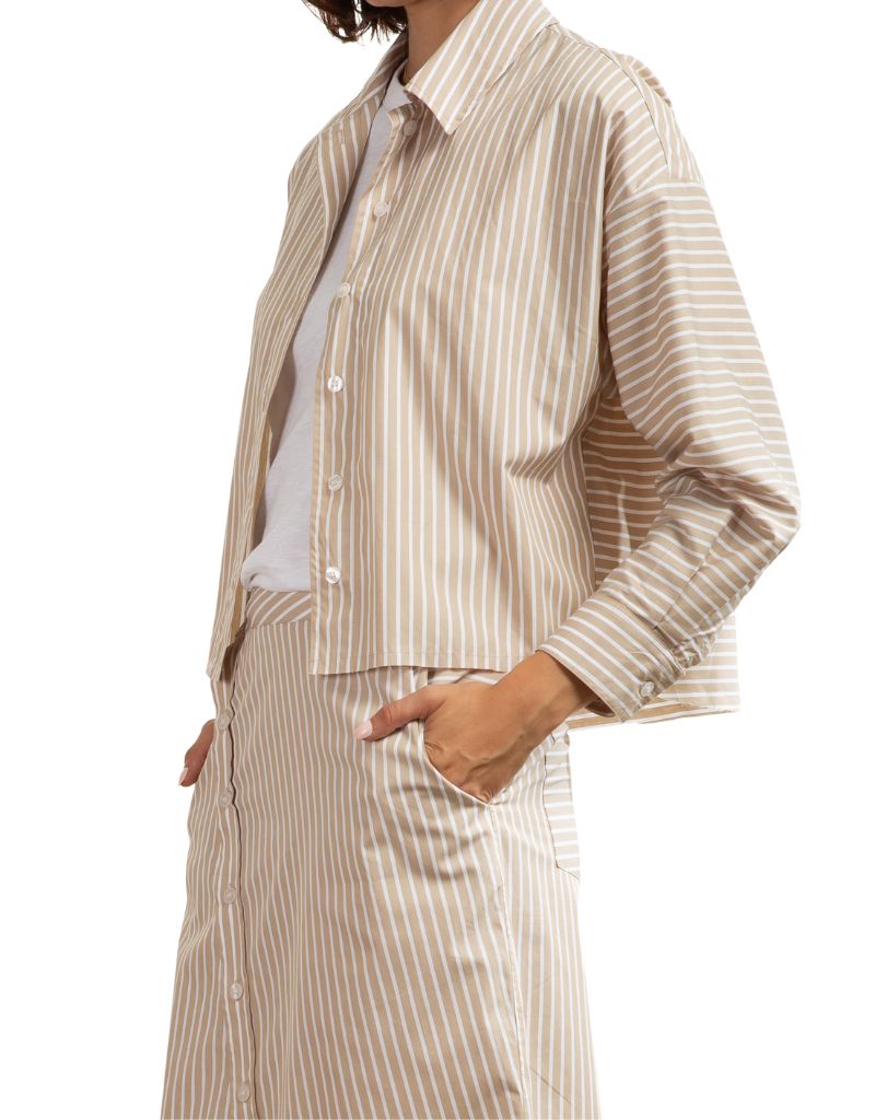 Pharoah Esme Shirt in Valencia Stripe