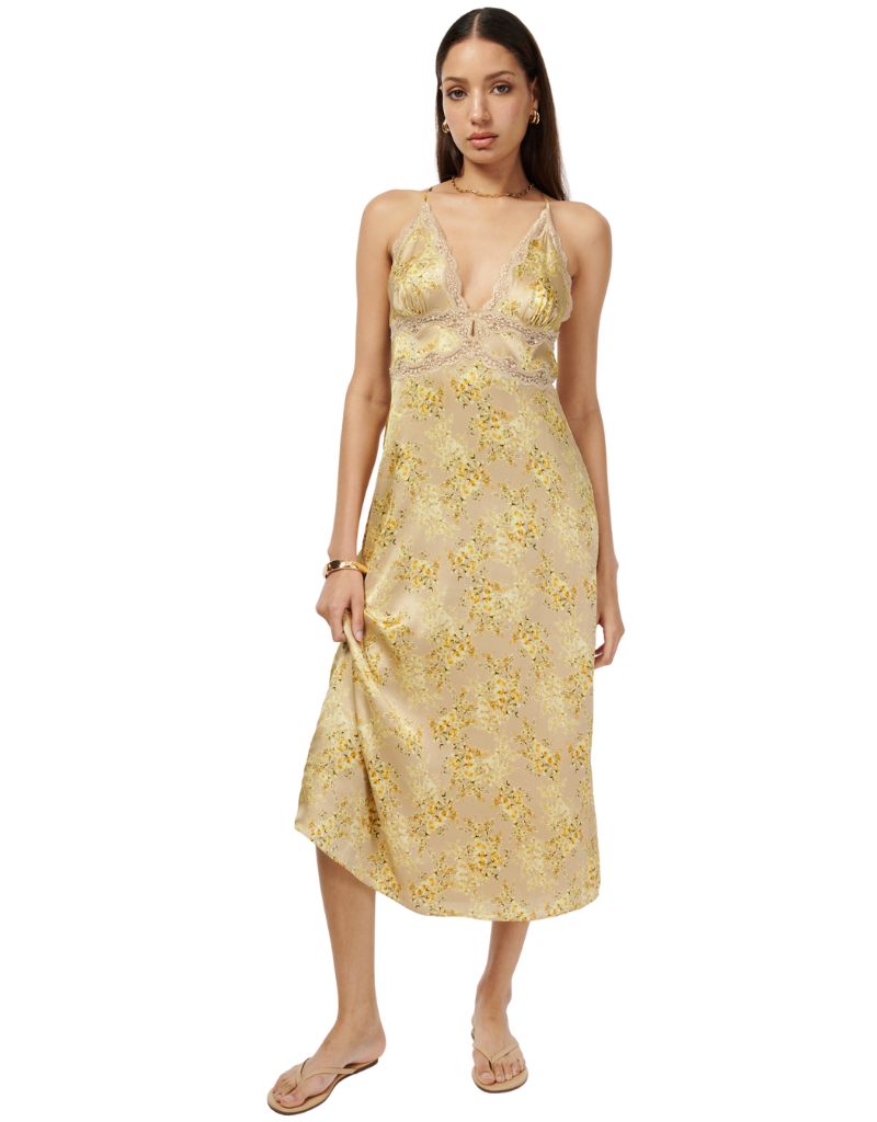 Roya Dress Yellow Primavera