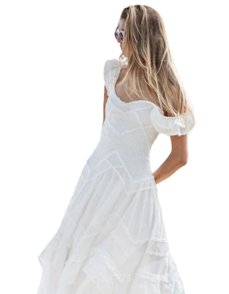Brin Dress Bright White S24