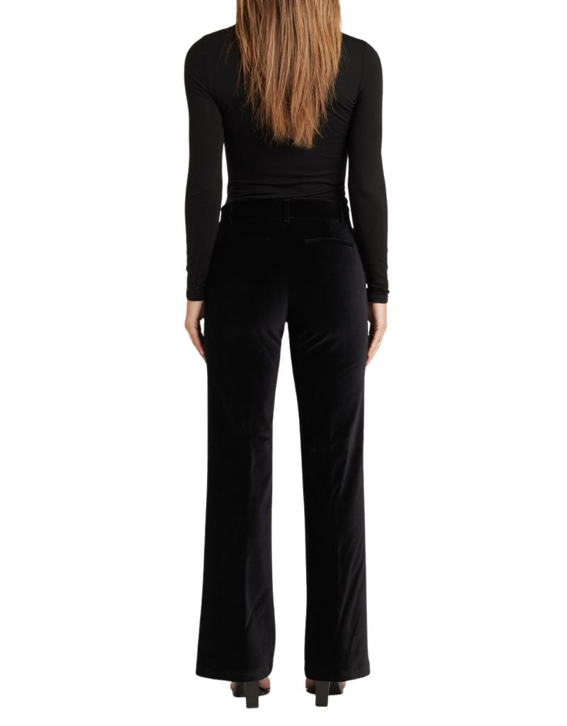 Velvet Trouser Black