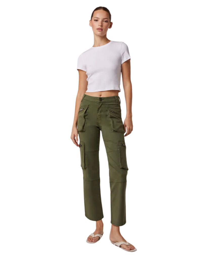 Stan Mid Rise Utility Cargo Pant Olive S24