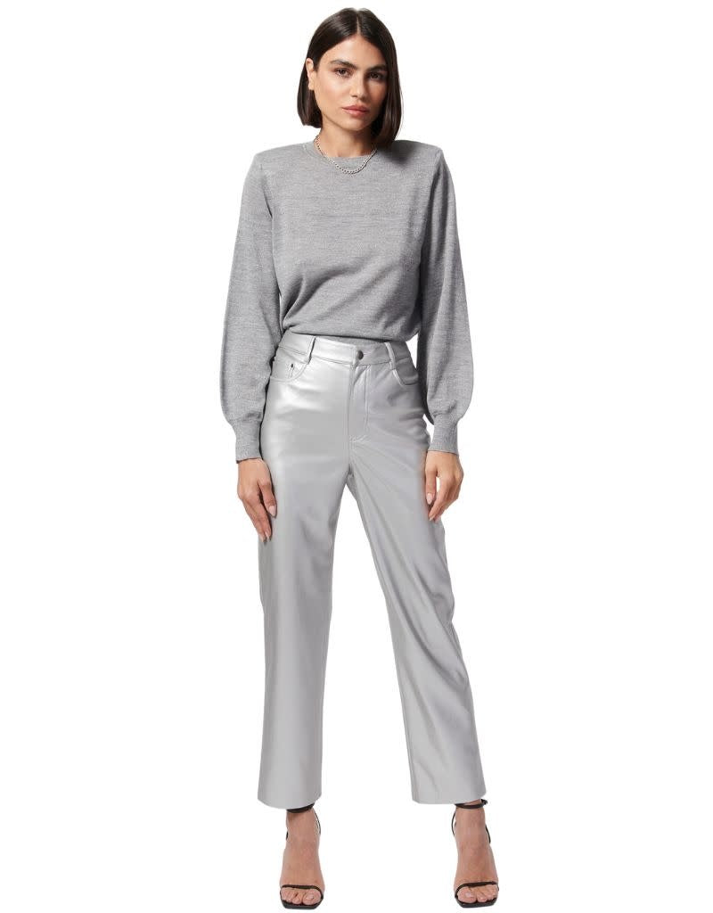 Gama Sweater Silver Metallic