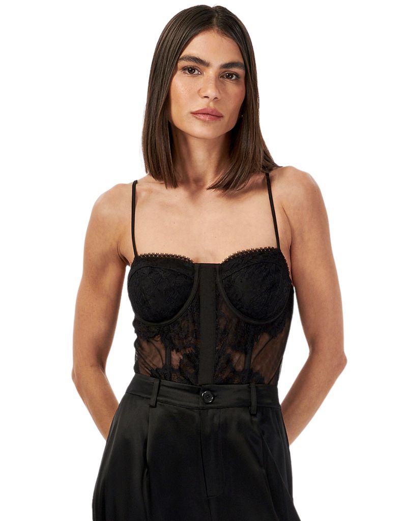 Riona Bodysuit Black