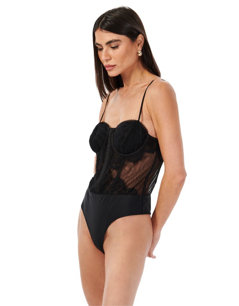 Riona Bodysuit Black