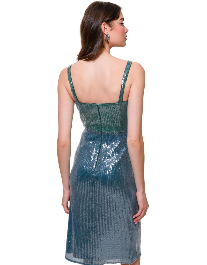 Rosabella Dress Emerald Blue H24