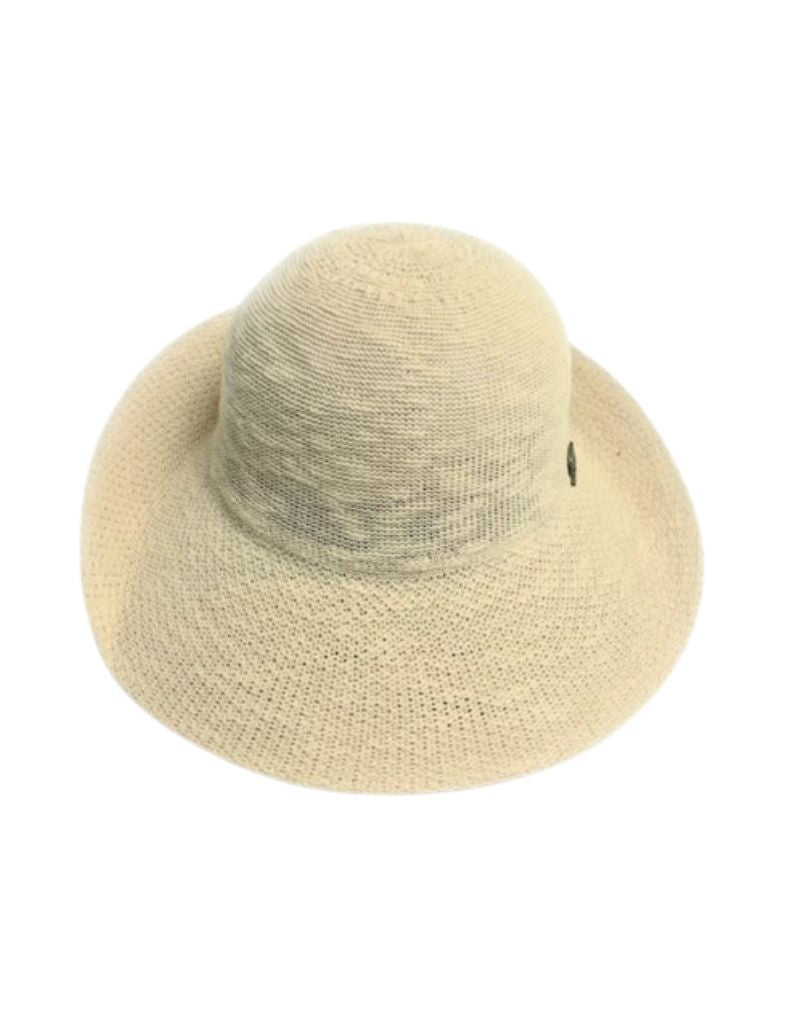 48-244 Cotton Blend Turn Brim Hat Cream 24