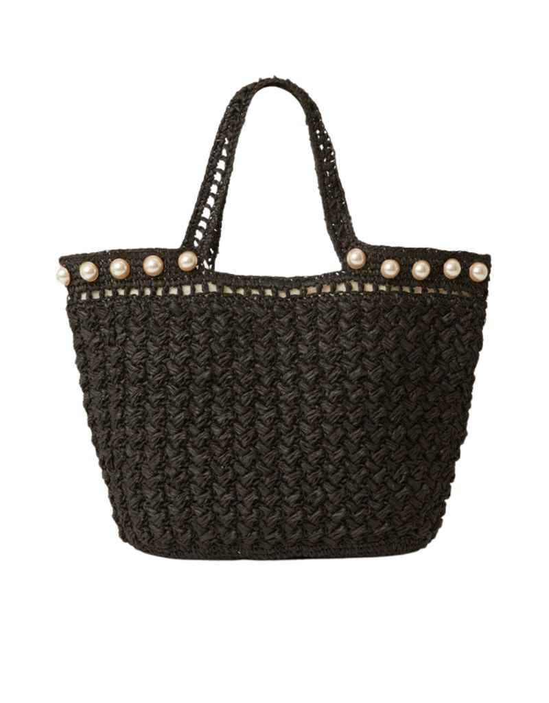 Keli Pearl Tote Black