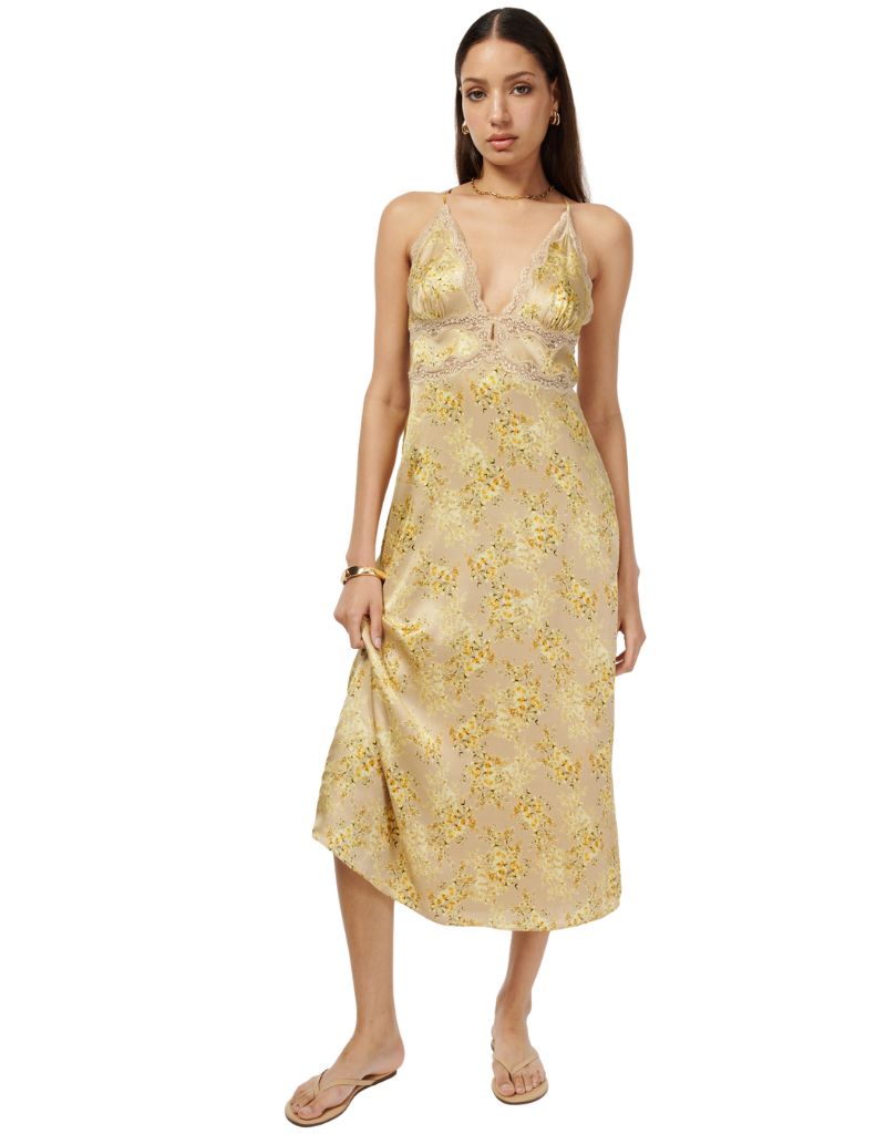 Roya Dress Yellow Primavera