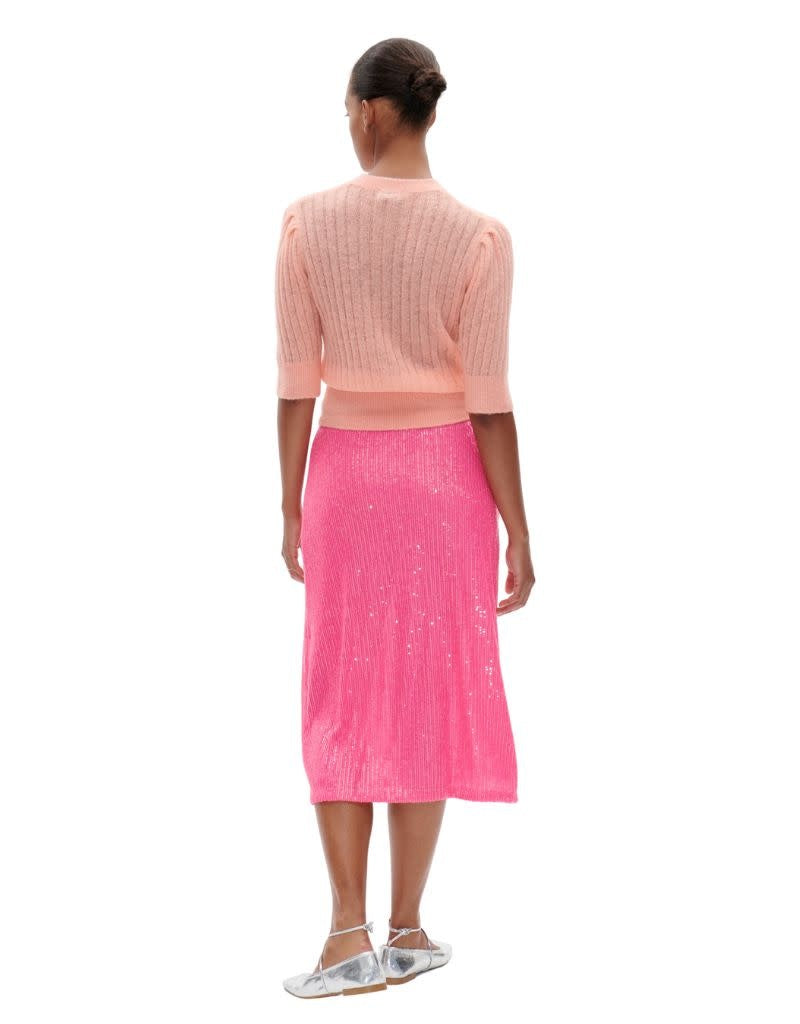 Jolette Skirt Pink Sequin