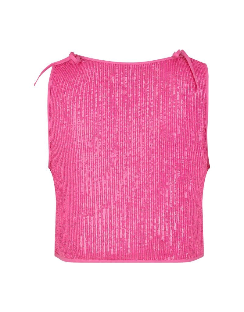 Julia Top Pink Sequin