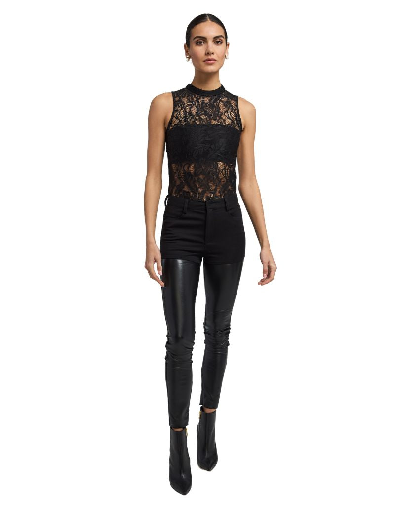 Kaylin Lace Bodysuit Black