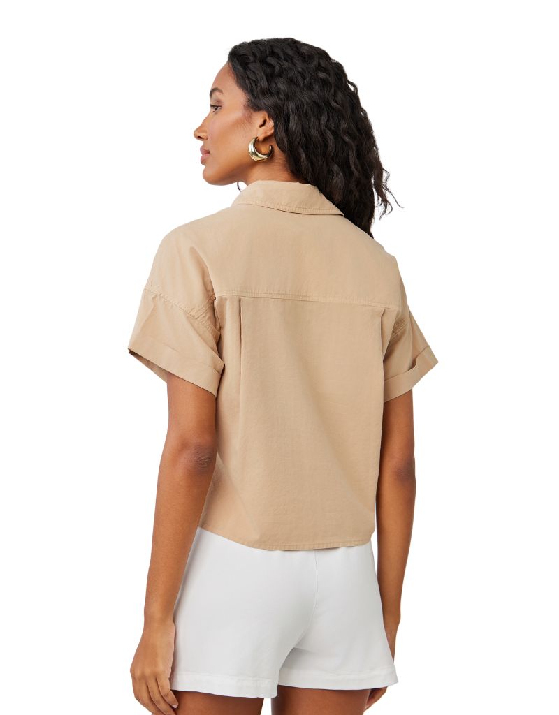 Two Pocket Short Sleeve Shirt Kona Khaki