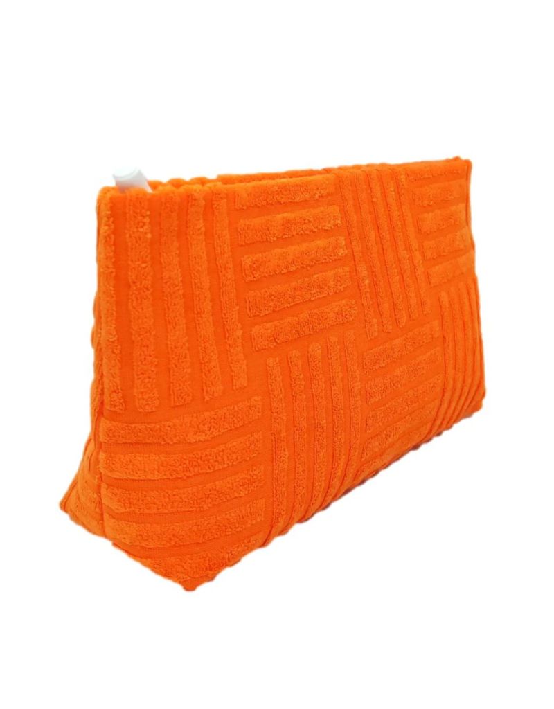 Terry Tile Medium Pouch Orange