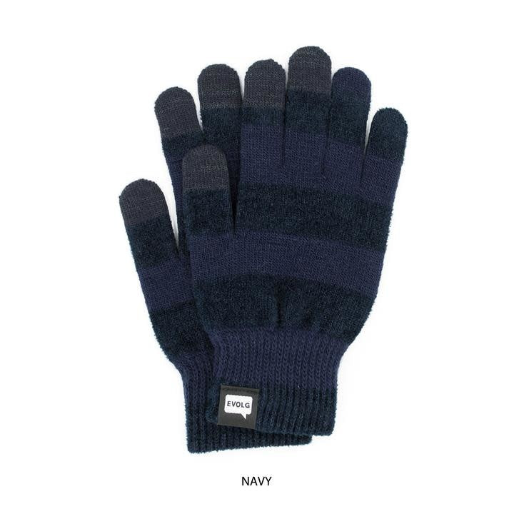 Evolg Navy Stripe glove