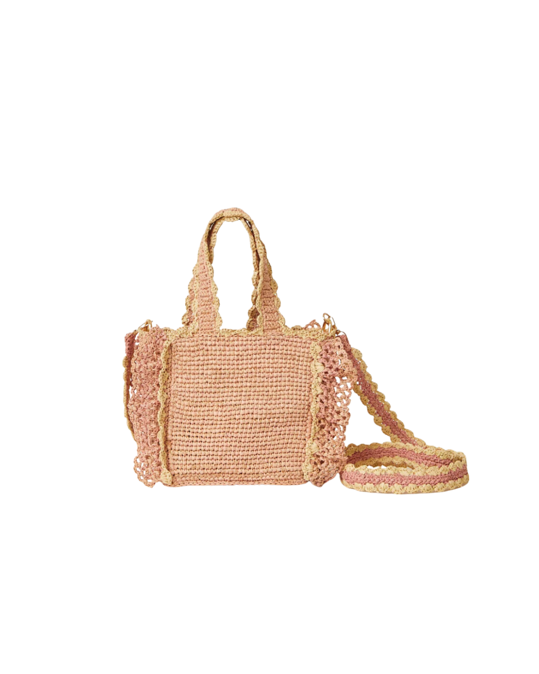 Odesa Mini Tote Rose Natural