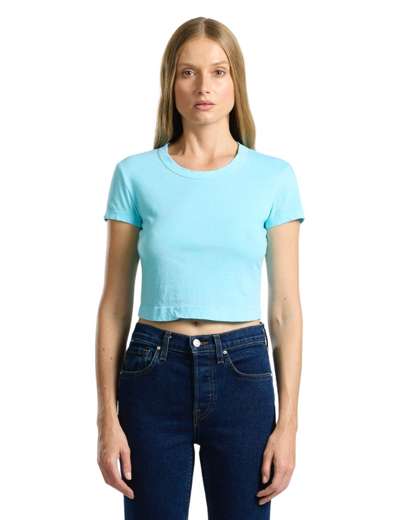 Standard Baby Tee Vintage Aqua S24