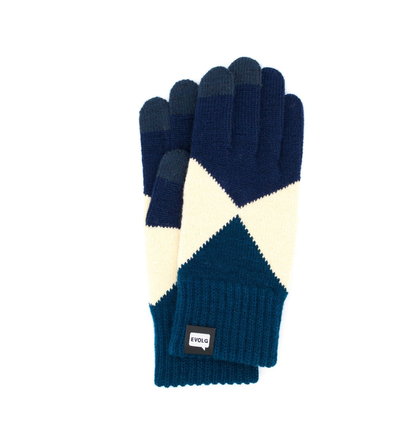 Mirage Gloves Navy x Vanilla x D Blue  F22 OS