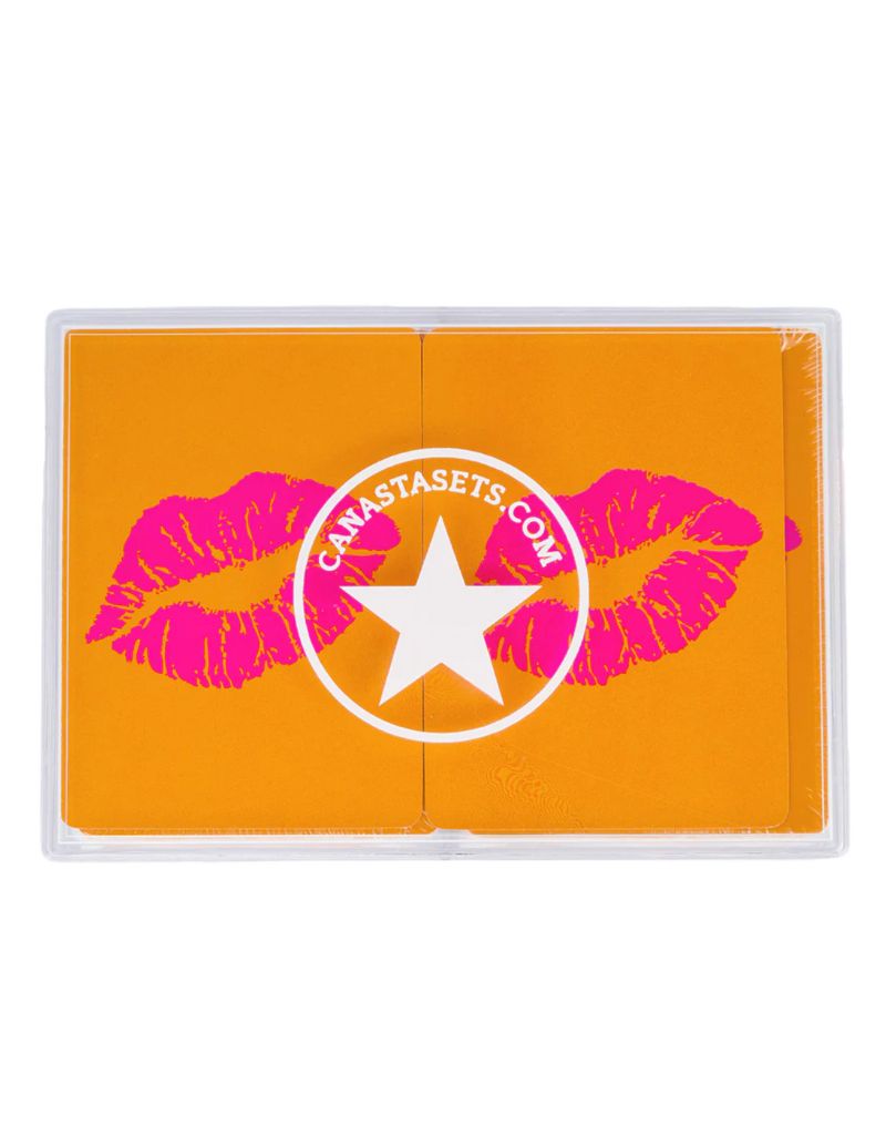 Playing Cards Plastic PVC Lips Design