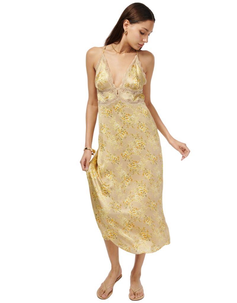 Roya Dress Yellow Primavera