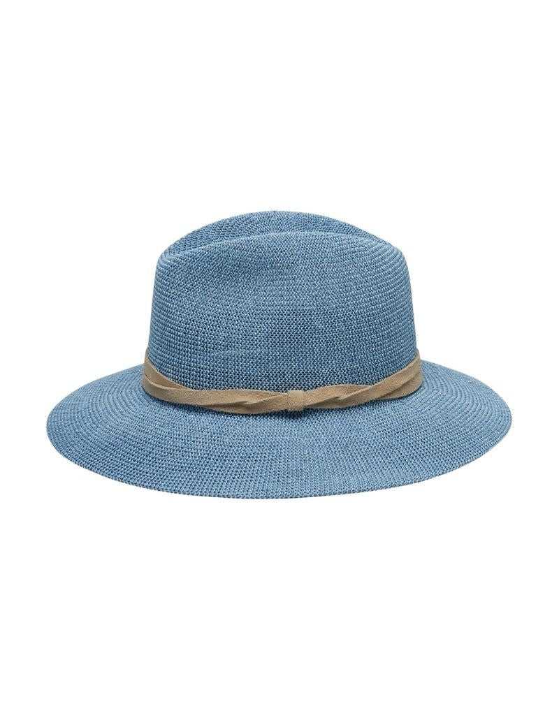 Sedona Fedora Hat in Light Blue