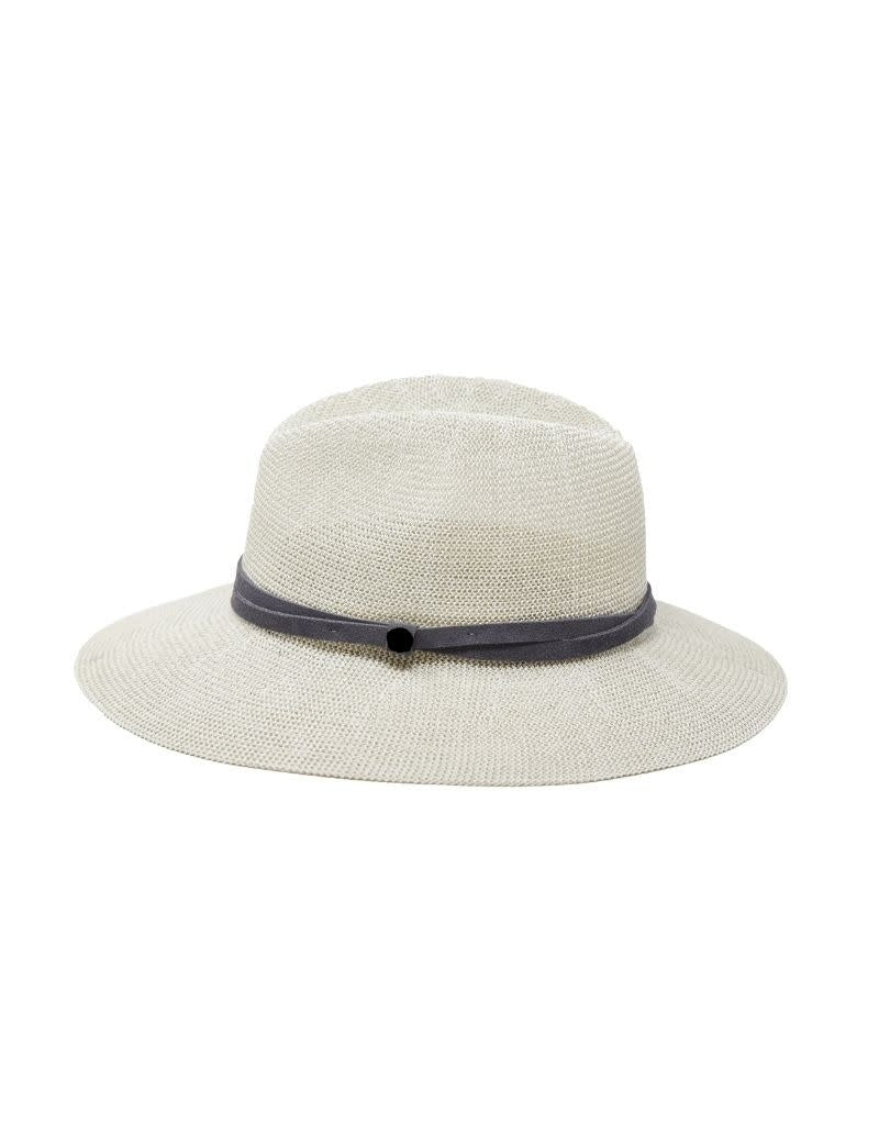 Sedona Fedora Hat in Light Grey