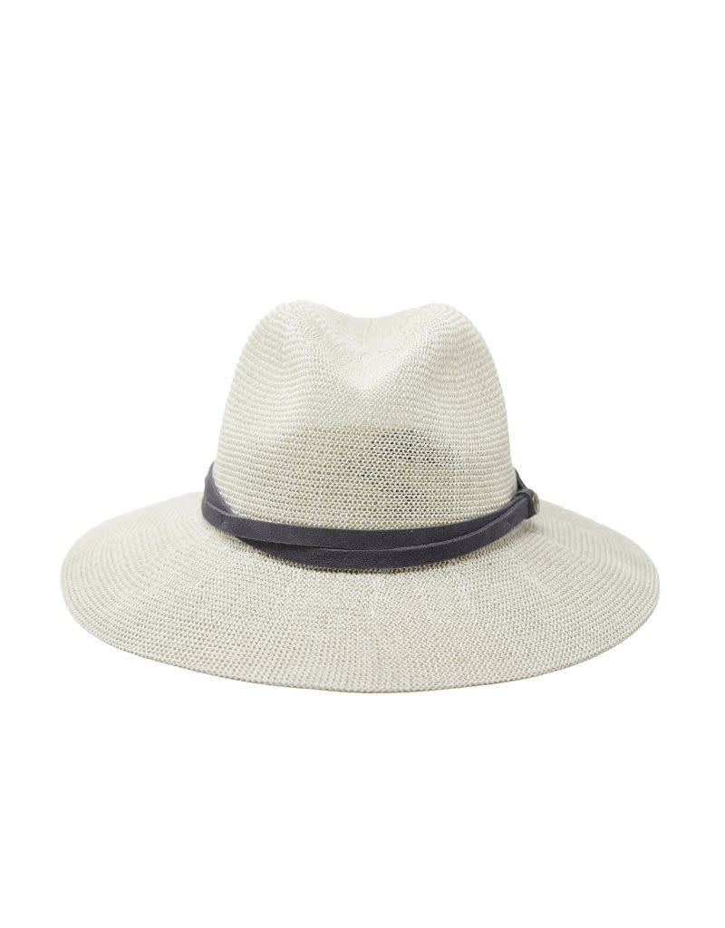Sedona Fedora Hat in Light Grey