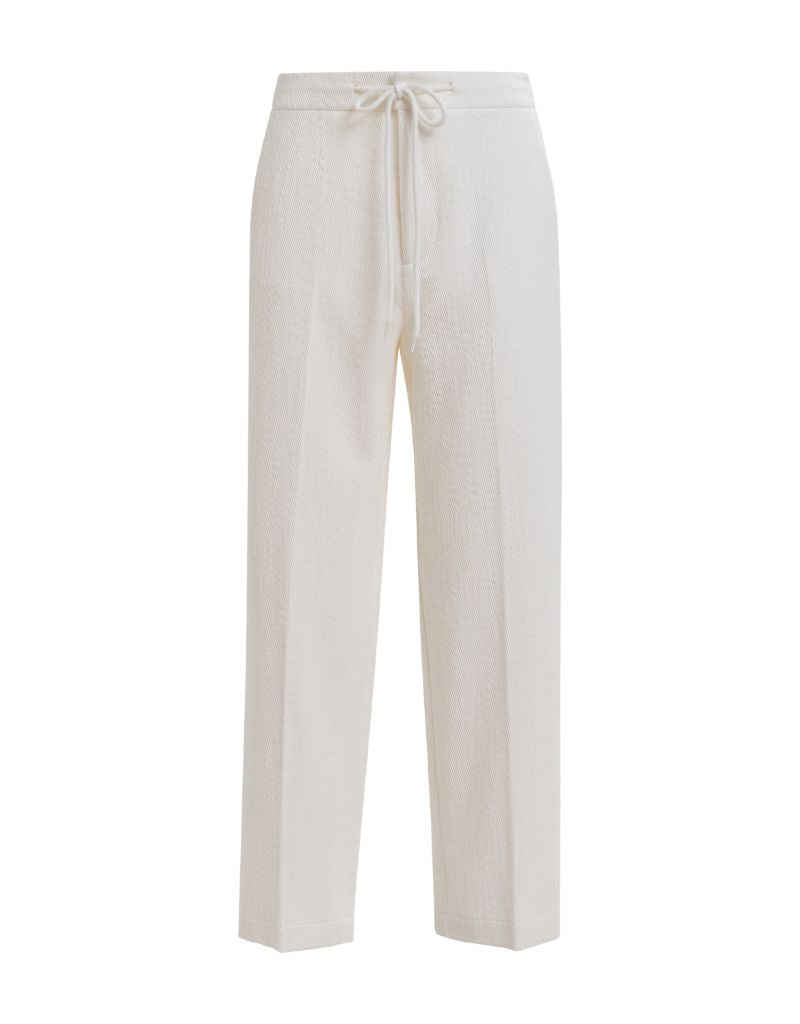 Heftig Straight Leg Pants Off White