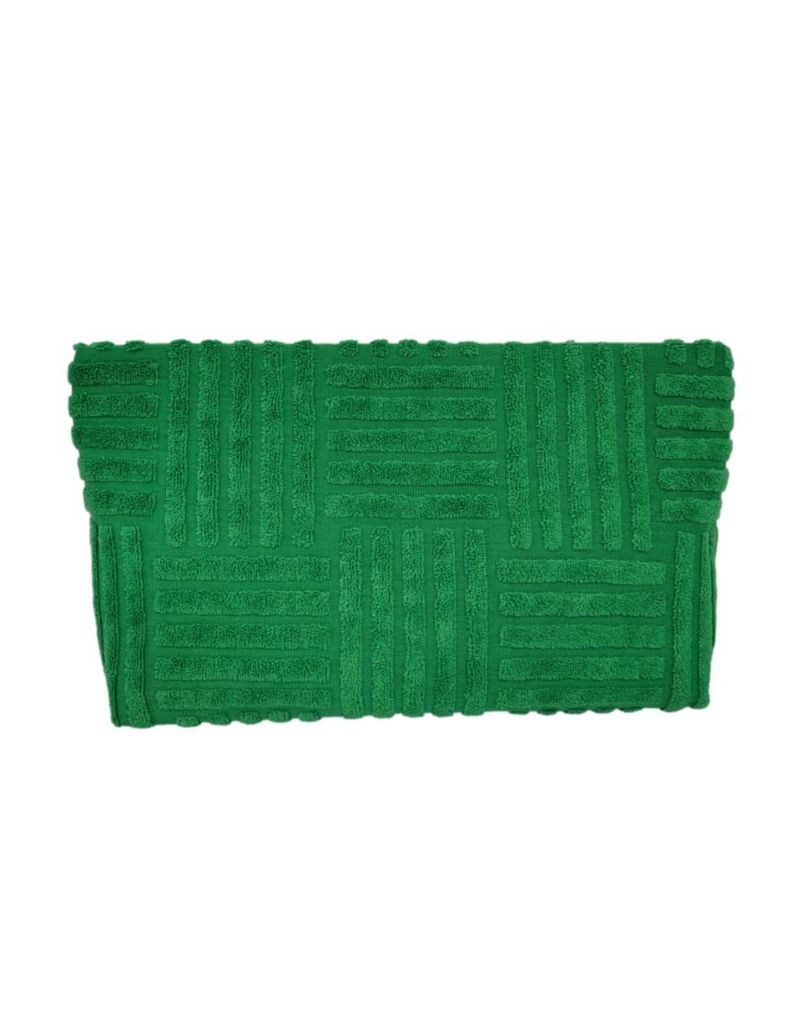 Terry Tile Medium Pouch Green