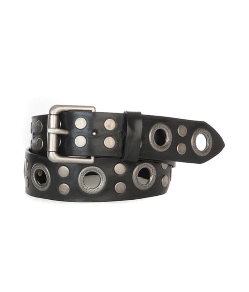 Brave Sobe Leather Belt 251 Black