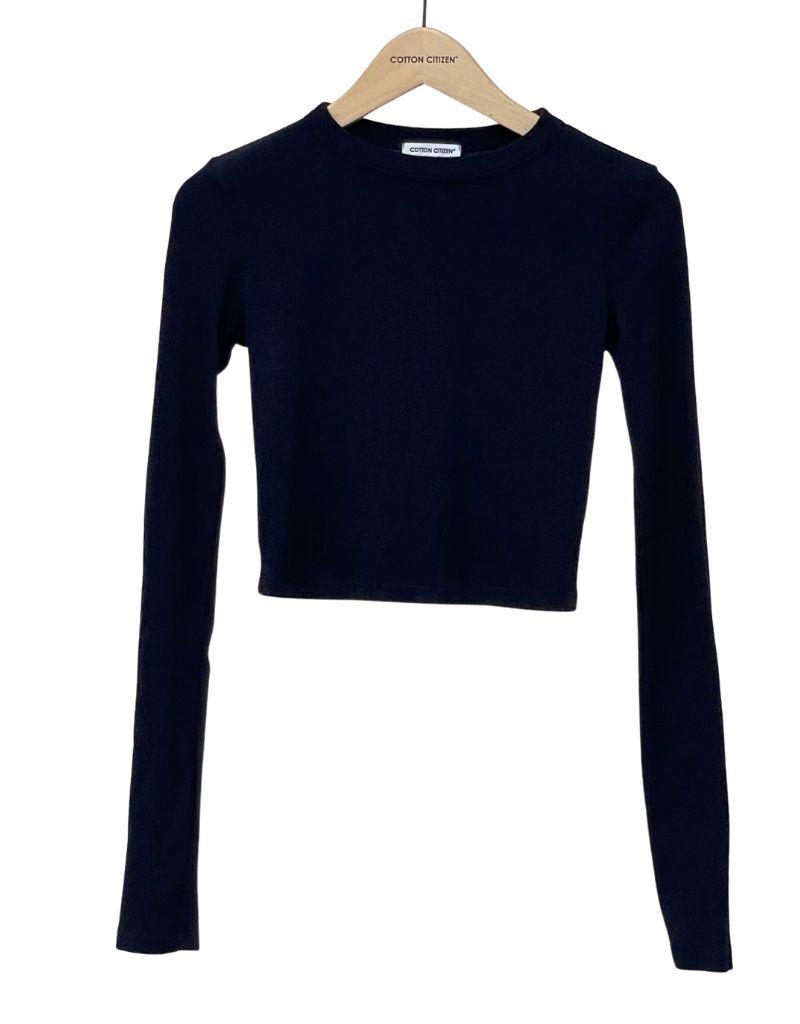 Verona Crop Shirt Super Navy